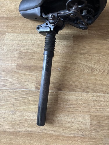 Folding stem pole seat for - stem,