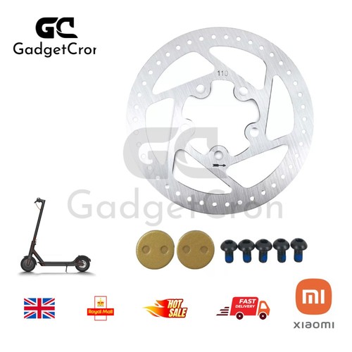 110mm rear disc - 110mm, with